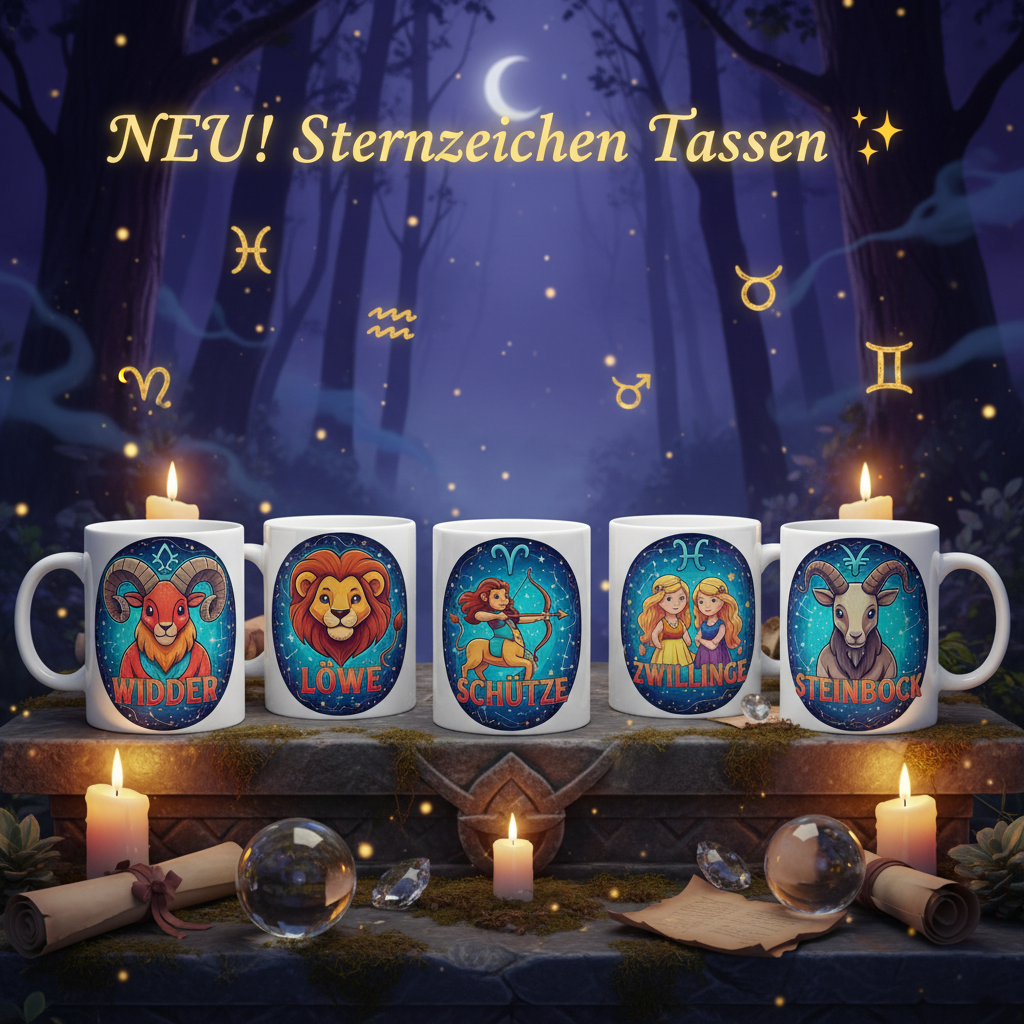 Sternzeichen Tassen