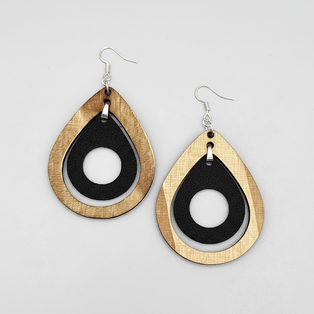 Profesjonalne zdjęcie kolczyków