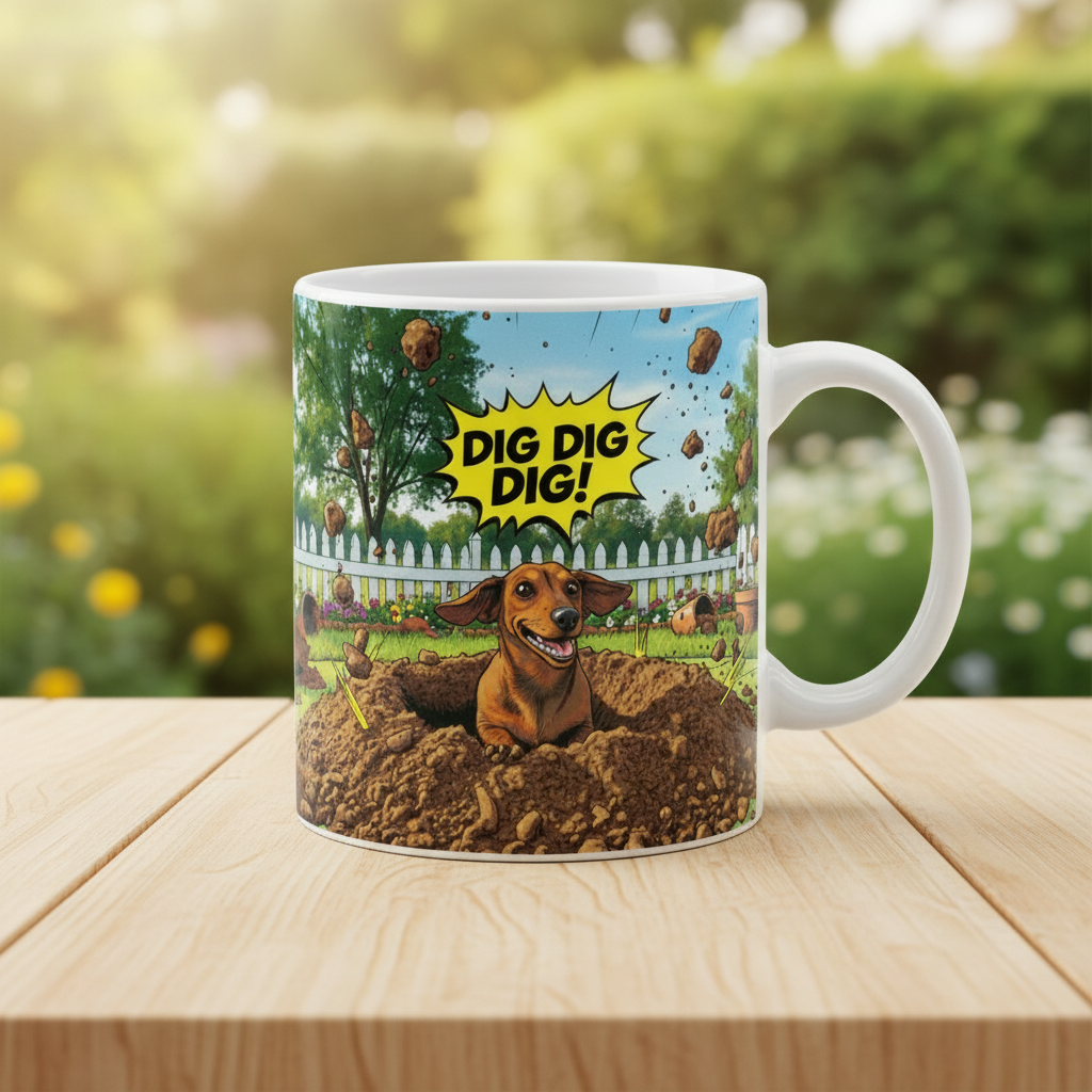 Dackel Tasse 330ml